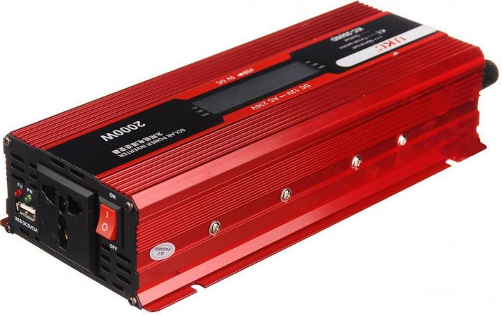 Инвертор UKC преобразователь c LCD экраном 12/220V 2000W (1756375643)