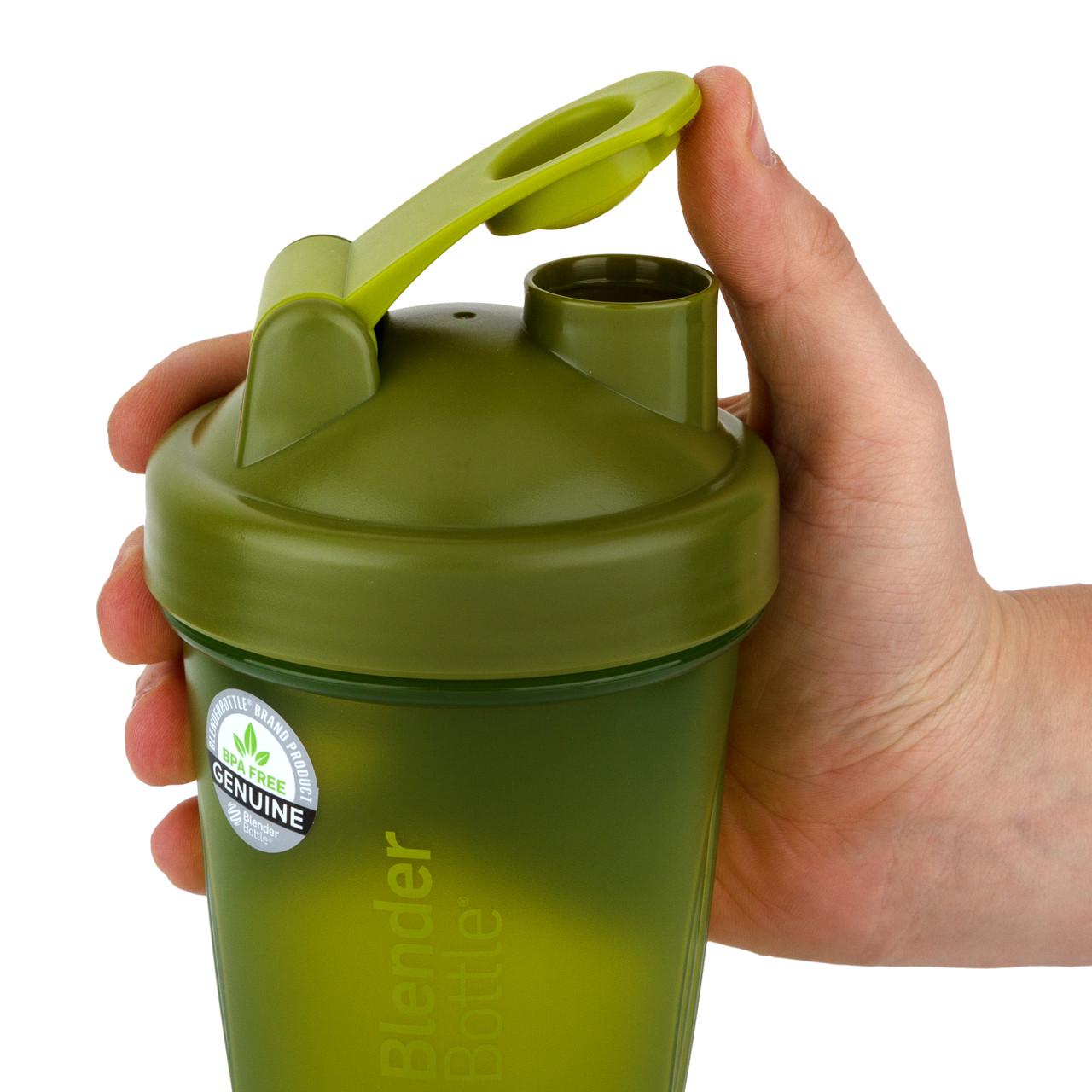 Шейкер BlenderBottle Classic 20oz 590 мл Moss Green - фото 4