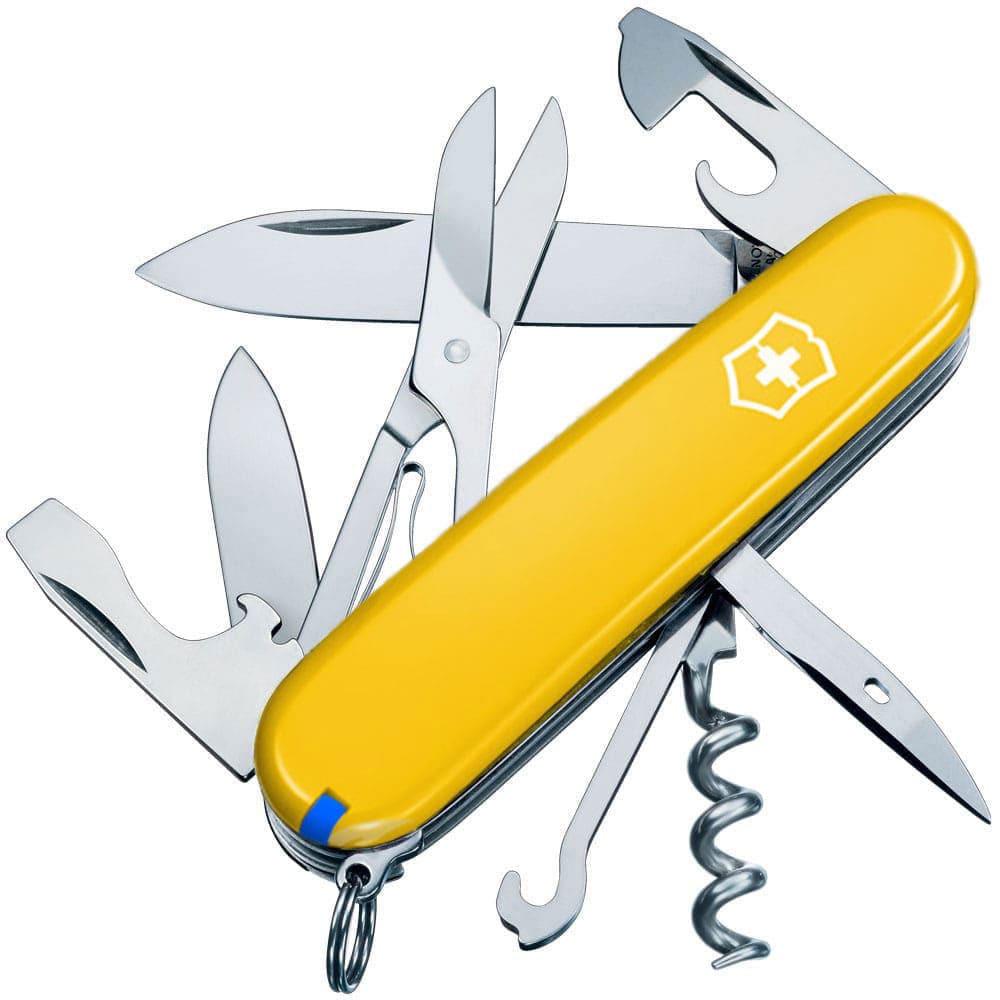 Мультитул Victorinox Swiss Army Climber 1.3703.8.2 Сине-желтый (58-79-Vx13703.8.2) Мультитул Victorinox Swiss Army Climber 1.3703.8.2 Сине-желтый (58-79-Vx13703.8.2)