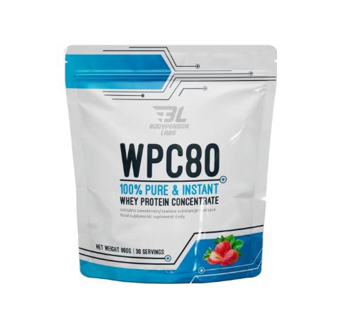 Протеин Bodyperson Labs WPC80 900 g 30 servings Strawberry Dream