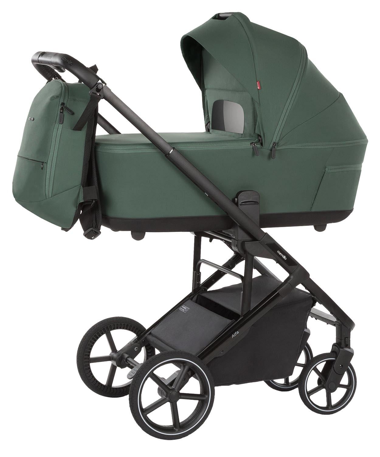 Коляска универсальная CARRELLO Alfa CRL-6522 2в1 Meadow Green