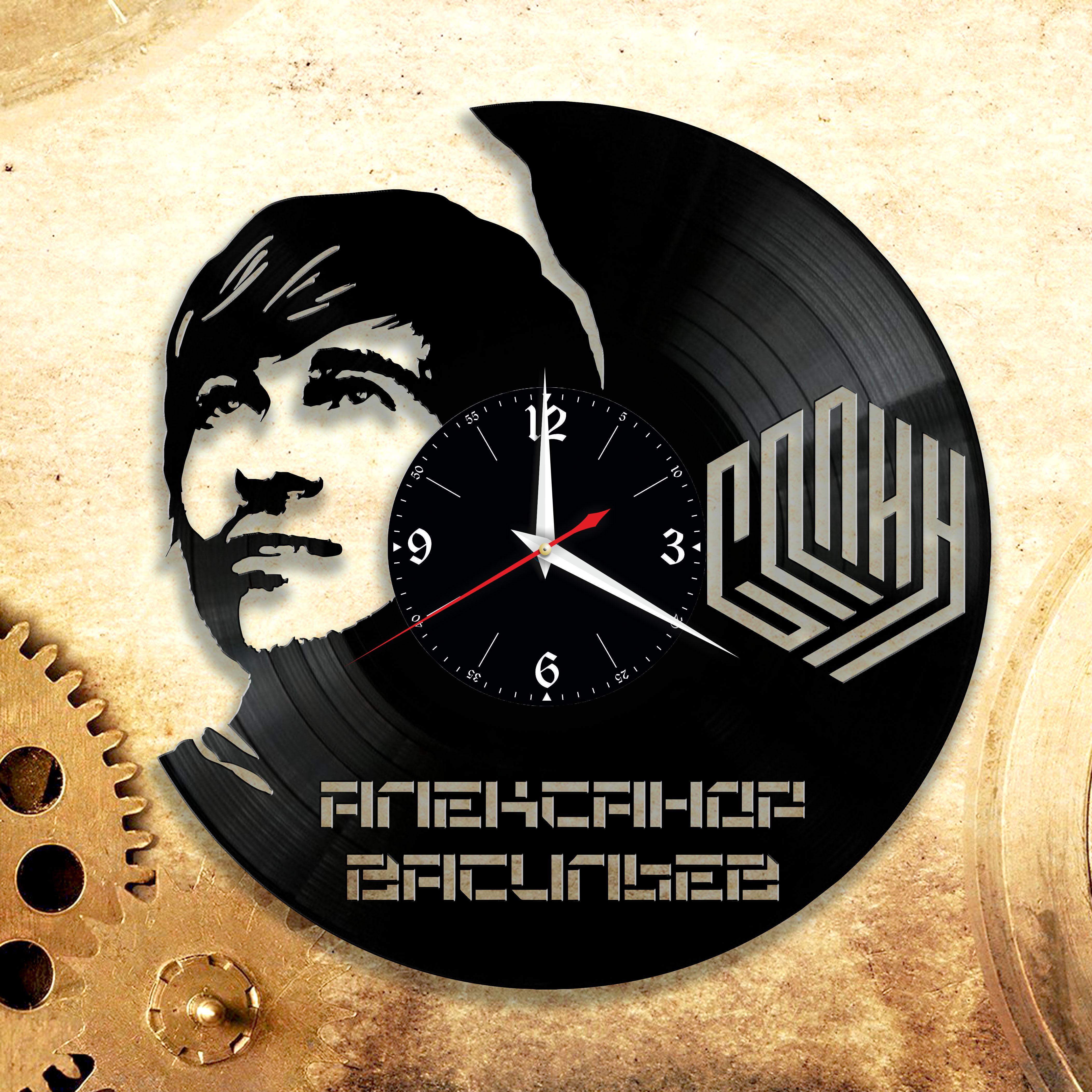 Часы настенные Сплин 3035 из виниловой пластинки