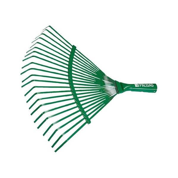 Грабли веерные стальные Palisad 365 мм 22 плоских зуба эмалированные без древка (617708)
