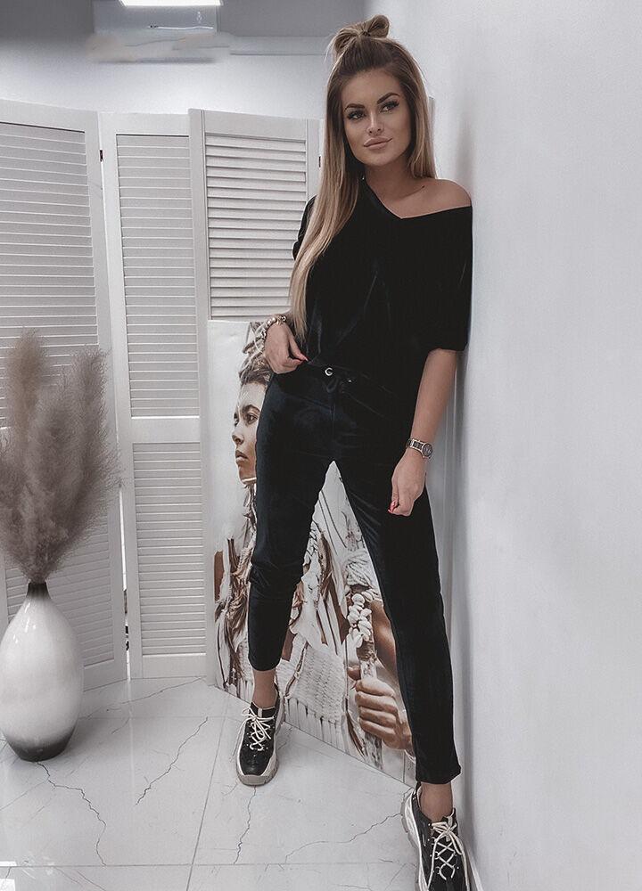 Костюм женский Nicole р. 54-56 Черный (9220-ол)