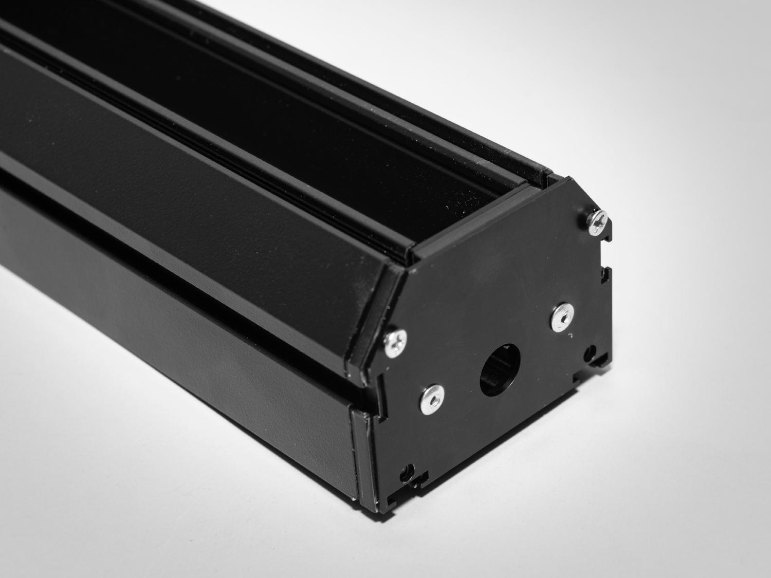 Заглушка торцевая для трека 20-й серии модель 104 (QY-END CAP for 104 BK) - фото 2 Заглушка торцевая для трека 20-й серии модель 104 (QY-END CAP for 104 BK) - фото 2