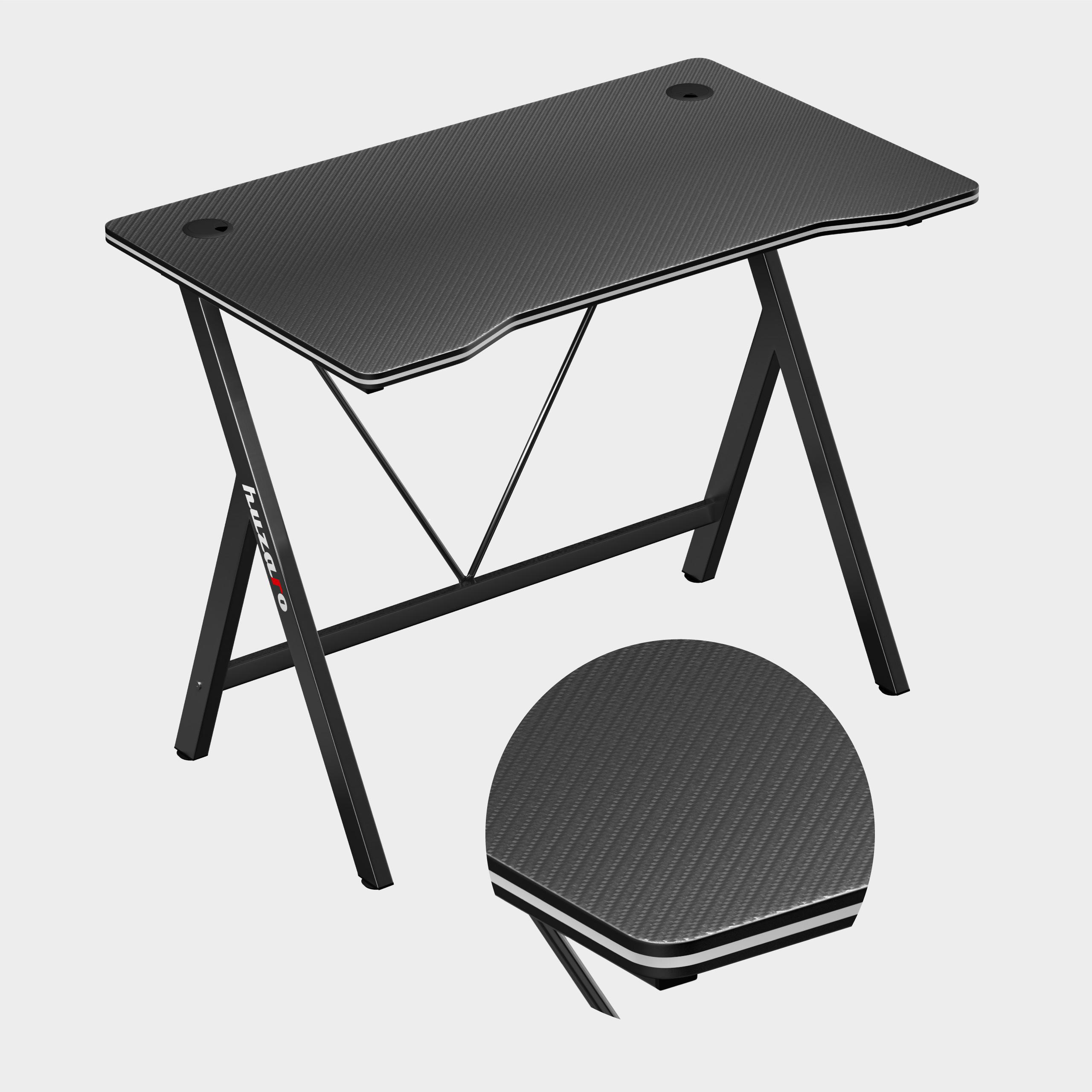 Компьютерный геймерский стол Gamer Huzaro Hero 1.4 Black (HZ-HERO) - фото 2 Компьютерный геймерский стол Gamer Huzaro Hero 1.4 Black (HZ-HERO) - фото 2