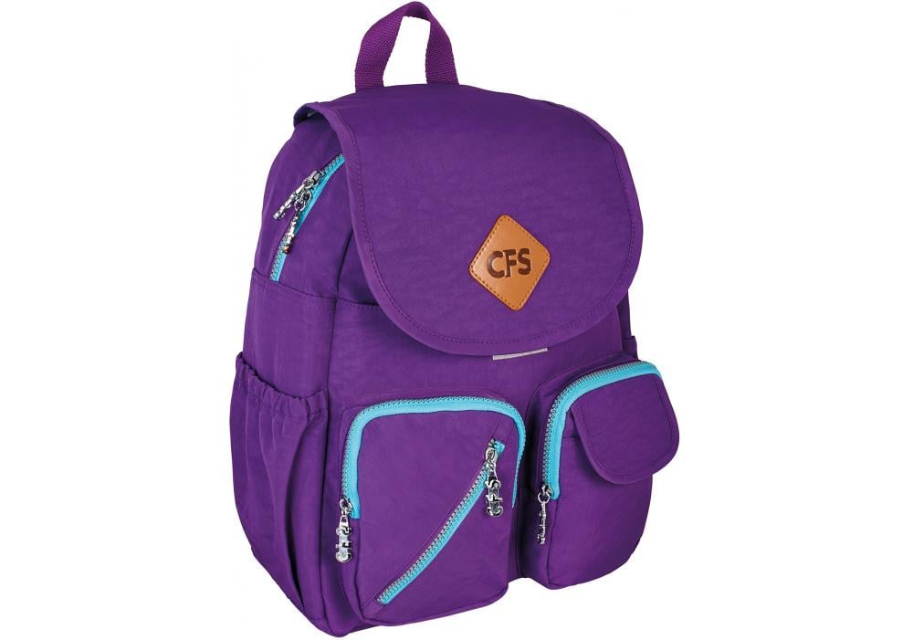 Рюкзак молодежный Cool For School 37x26x13 см 6-15 л Фиолетовый (CF86411)