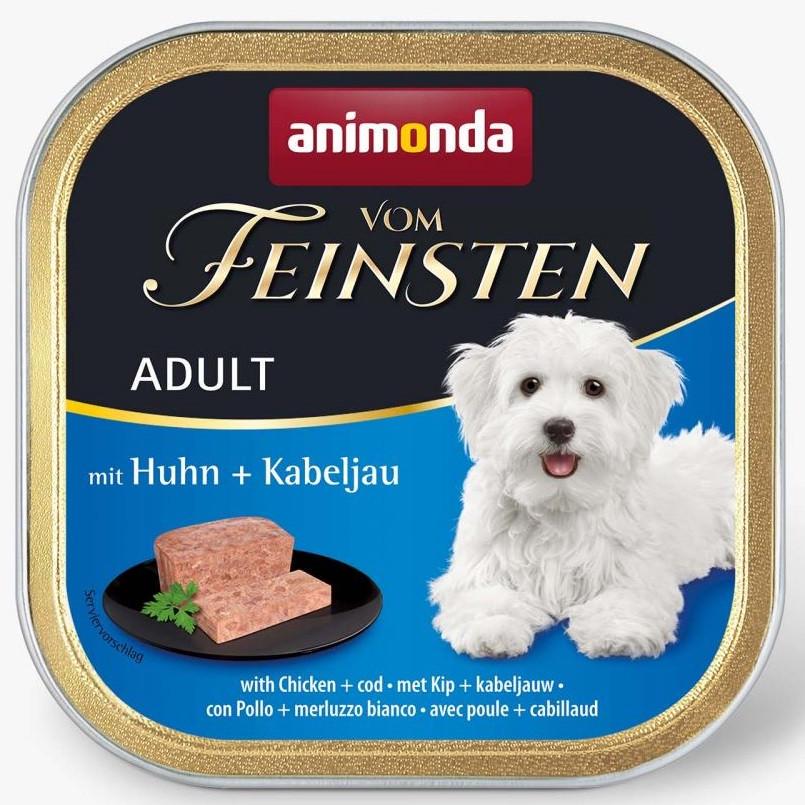 Корм влажный для собак Animonda Vom Feinsten with Chicken/Cod 150 г (1830807827)