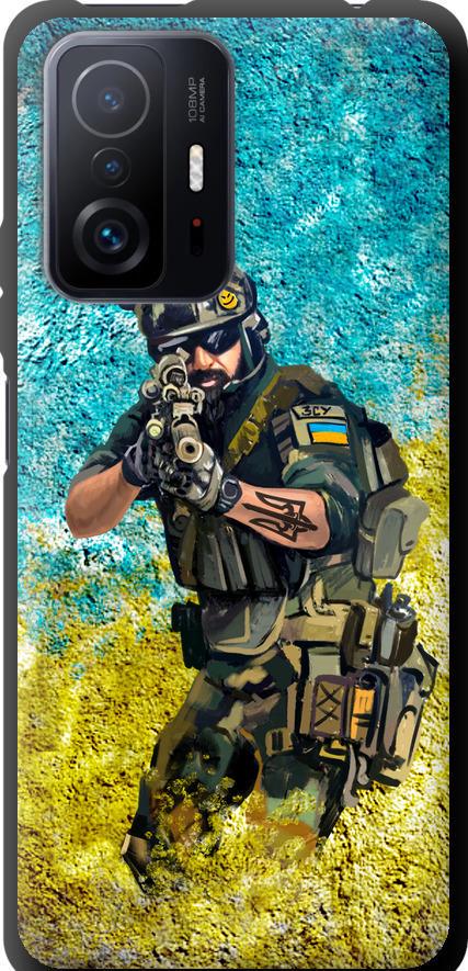 Чехол на Xiaomi 11T Pro Воин ЗСУ (5311b-2552-42517)