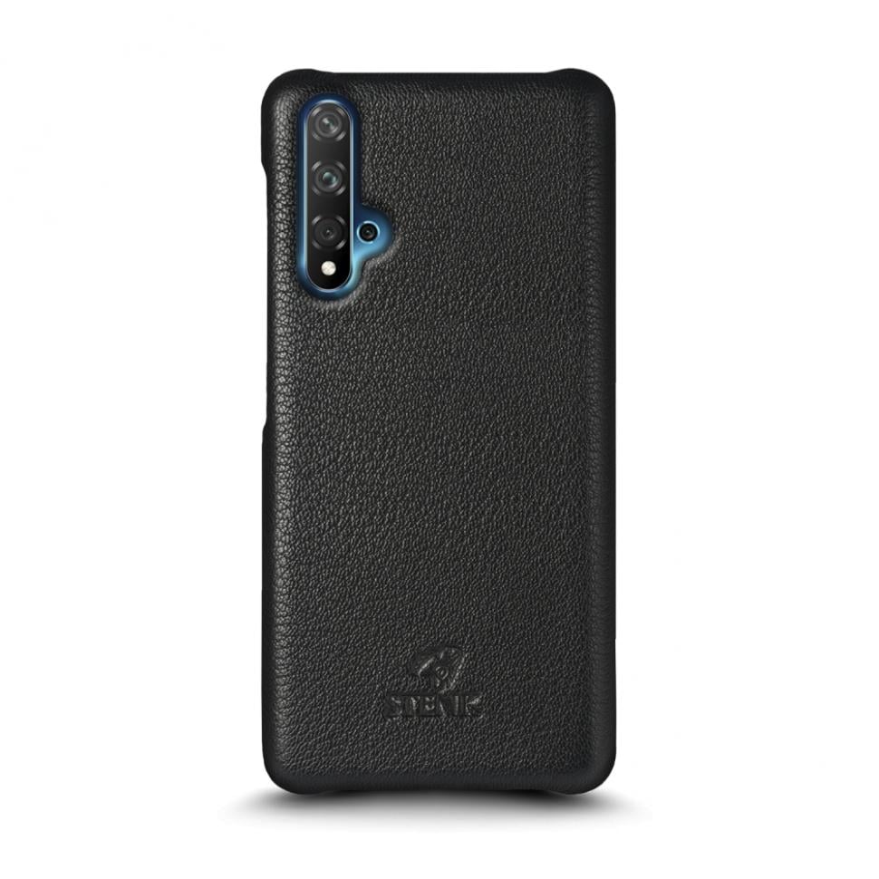 Шкіряна накладка Stenk Cover для Huawei Nova 5T Чорний (69272) Шкіряна накладка Stenk Cover для Huawei Nova 5T Чорний (69272)