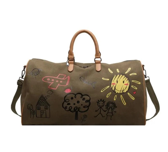 Дорожная сумка Brown (2722-2)