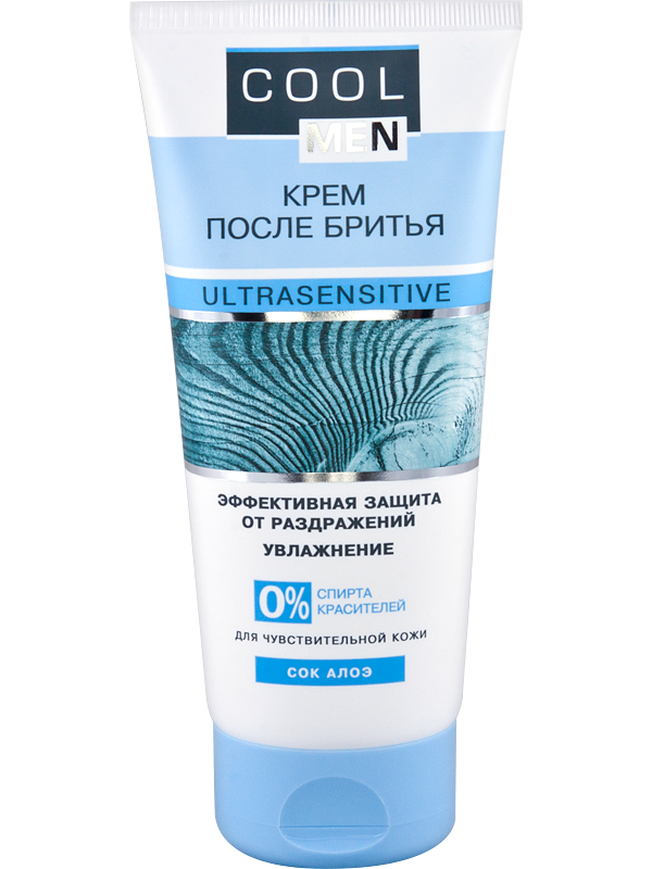 Крем після гоління Cool Men Ultra Sensitive 200 мл (4823015926303)