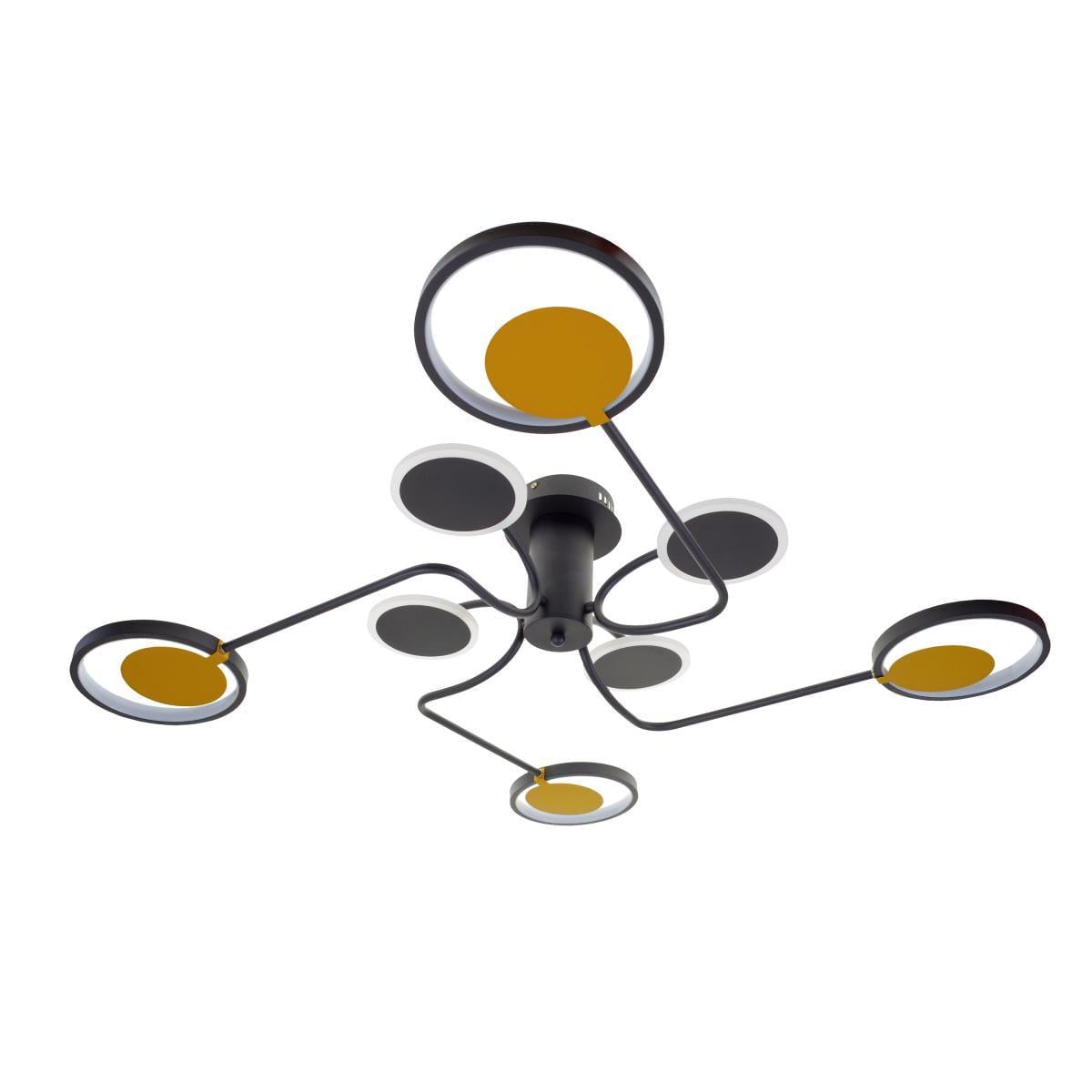 Люстра светодиодная Brille BR-01 657C/8 LED 50 W BK