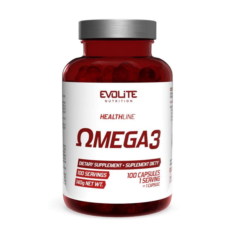 Рыбий жир Evolite Nutrition Omega 3 100 капс. (22227-01) Рыбий жир Evolite Nutrition Omega 3 100 капс. (22227-01)