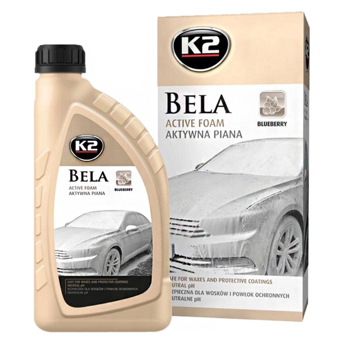 Пена активная K2 Bela Blueberry для бесконтактной мойки голубика 1 л Пена активная K2 Bela Blueberry для бесконтактной мойки голубика 1 л