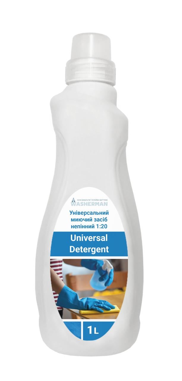 Средство моющее непенное Universal Detergent универсальное 1:20 1 л (163131)