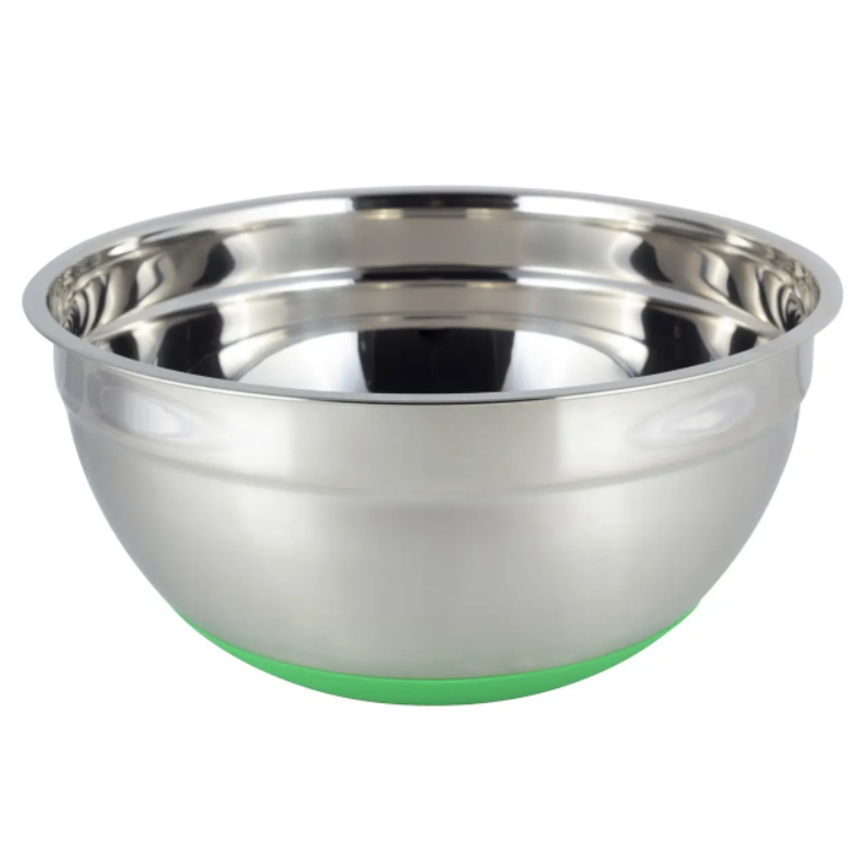 Миска из нержавеющей стали с силиконовым дном Kamille KM-4351 28х13 см (NA001985) Миска из нержавеющей стали с силиконовым дном Kamille KM-4351 28х13 см (NA001985)