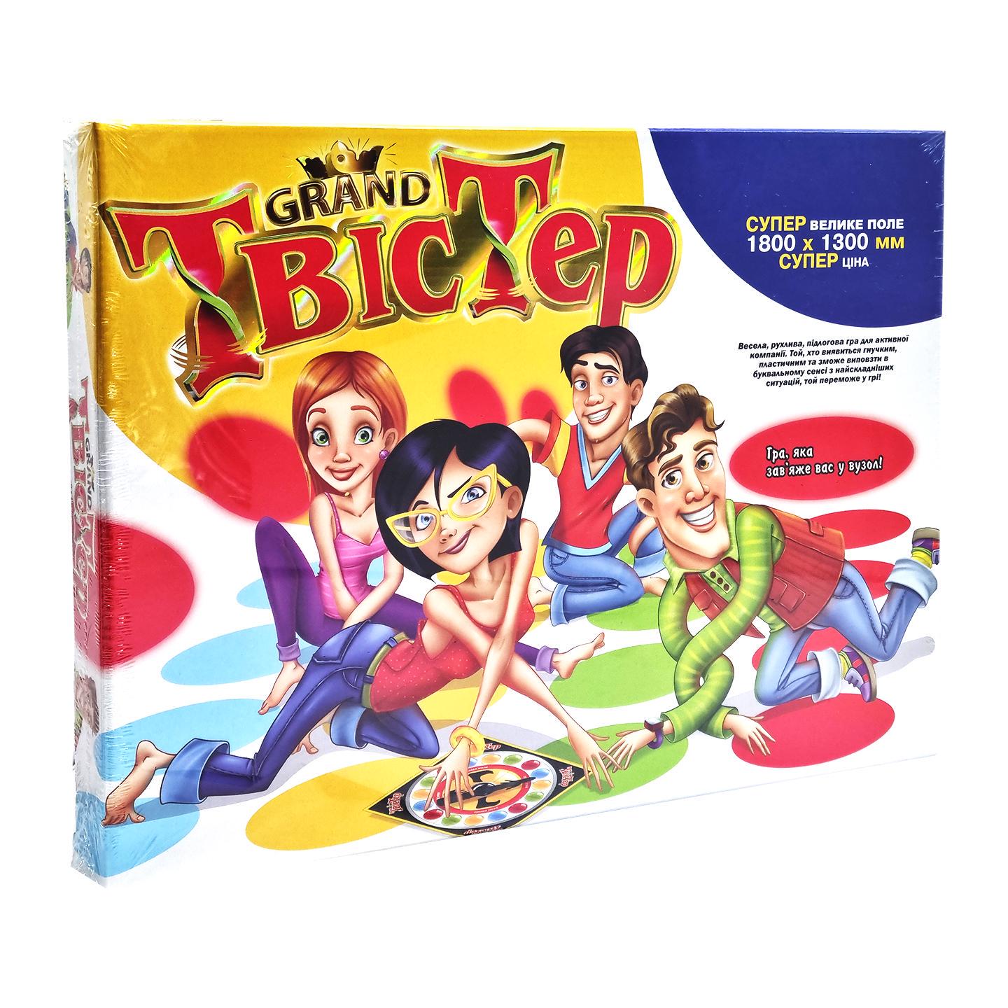 Настольная игра Danko Toys Твистер Grand Разноцветный (SR-113-N-618) Настольная игра Danko Toys Твистер Grand Разноцветный (SR-113-N-618)