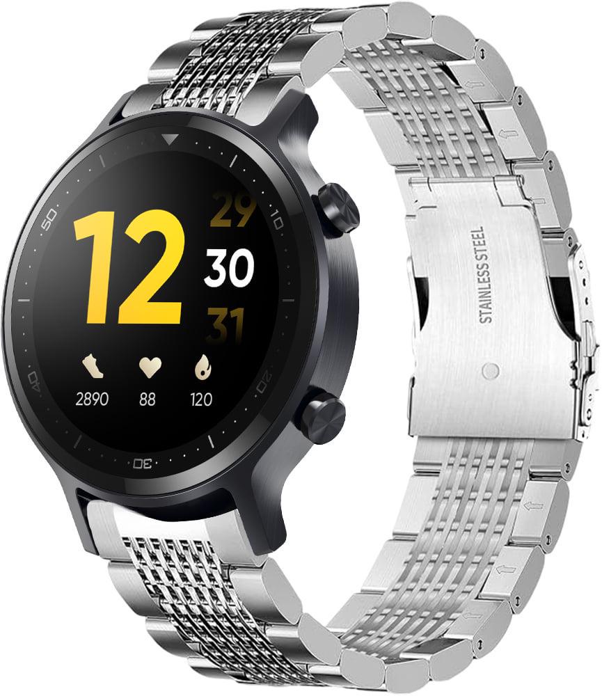 Ремешок металлический Gripix для Realme Watch S Silver (42071-59)