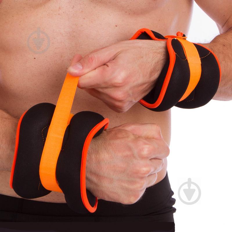 Утяжелители-манжеты для рук и ног PS FI-7208-4 (2 x 2кг)