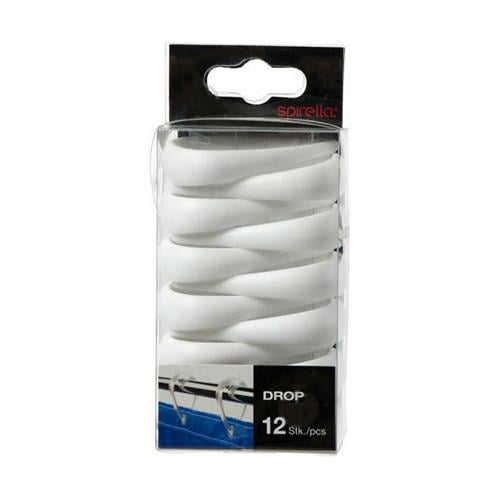 Кольца для шторки Spirella DROP 12 шт. Белый (10.14716) - фото 3 Кольца для шторки Spirella DROP 12 шт. Белый (10.14716) - фото 3