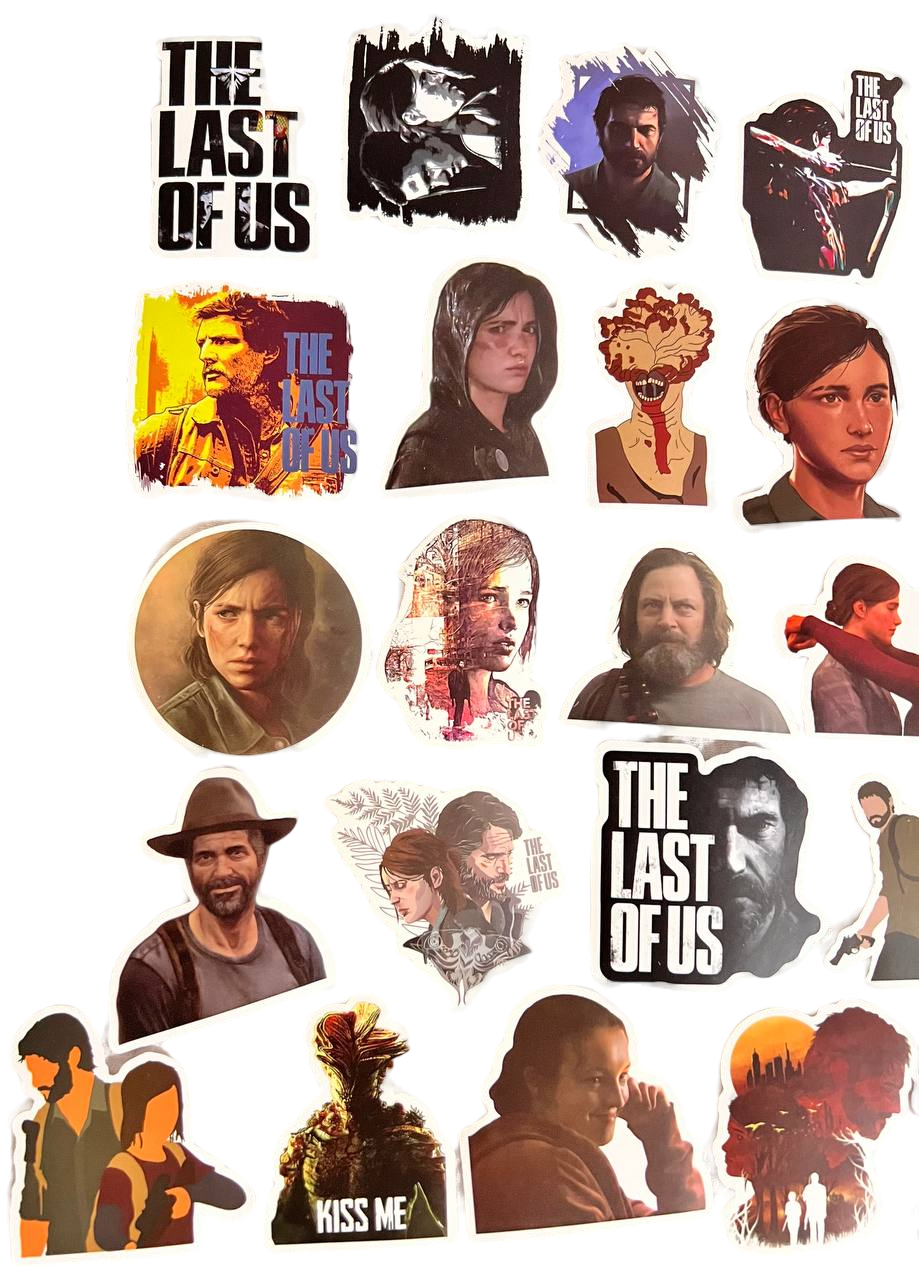 Набор виниловых стикеров Одни из нас The Last Of Us 50 шт. (17) - фото 2