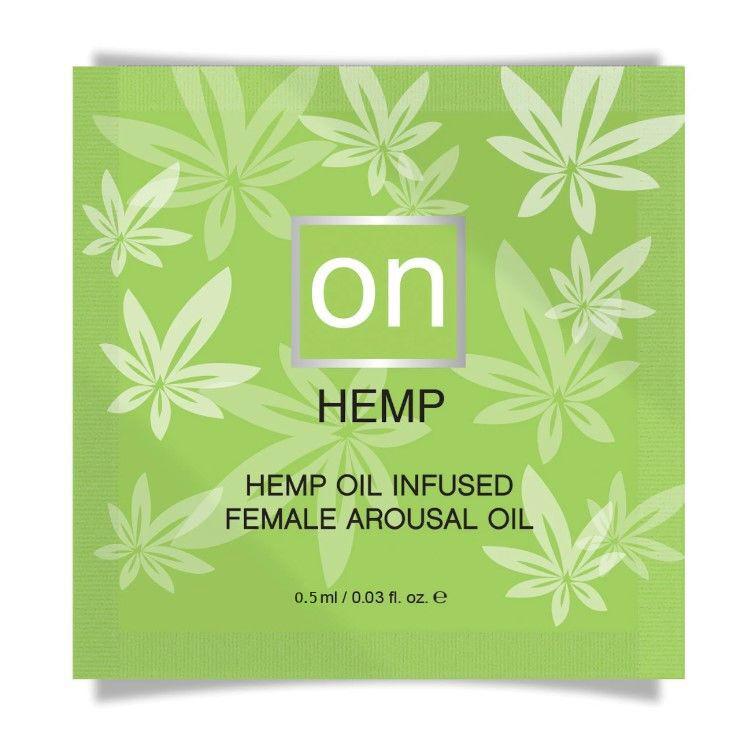 Пробник олійки збуджуючої Sensuva ON for Her Hemp Infused Arousal Oil 0.5 мл (SO3544)