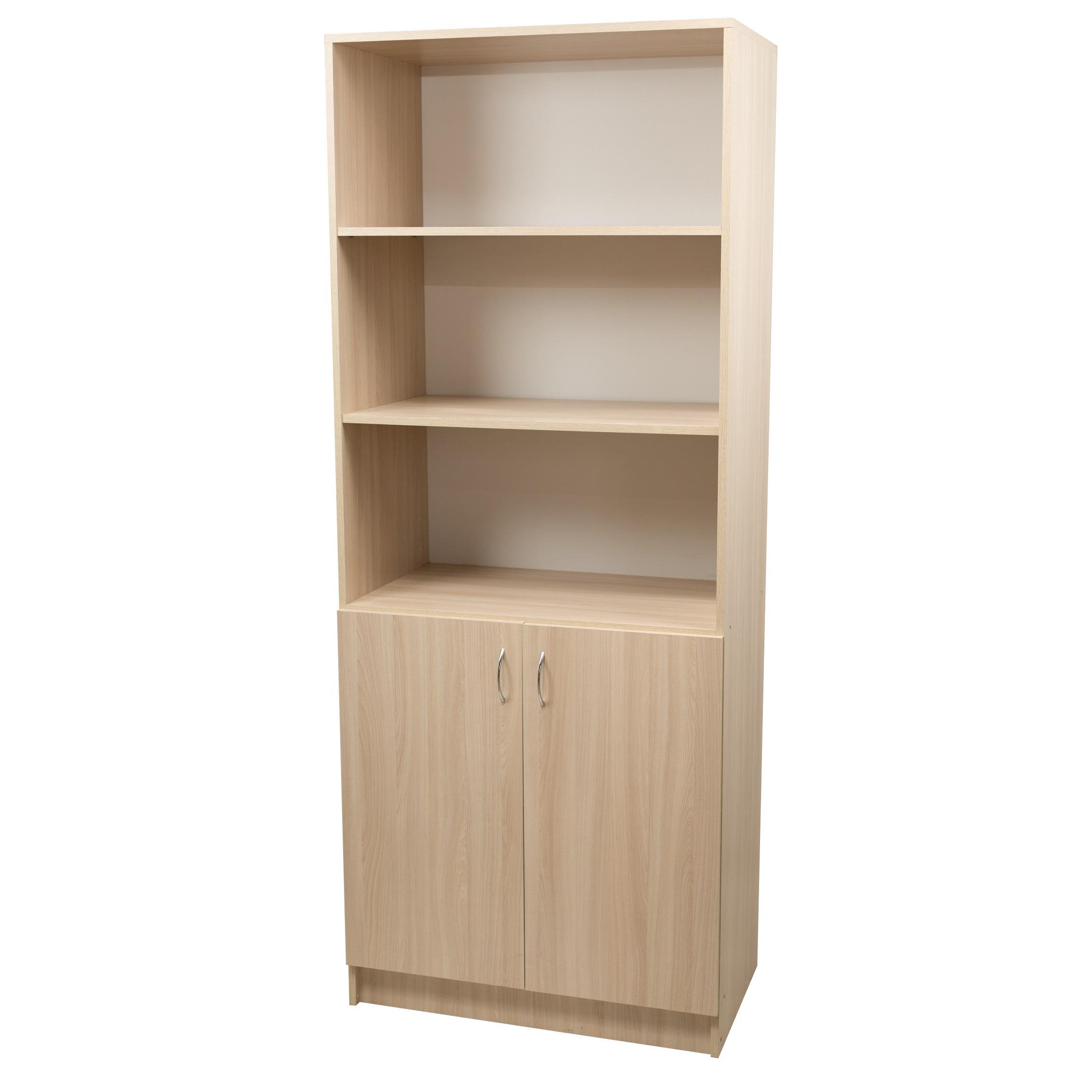 Шафа для документів Goydalka напівзакрита 2-х дверна Goydalka з ЛДСП/кромка ПВХ 800х450х1800 мм Дуб натуральний (42398) - фото 3 Шафа для документів Goydalka напівзакрита 2-х дверна Goydalka з ЛДСП/кромка ПВХ 800х450х1800 мм Дуб натуральний (42398) - фото 3