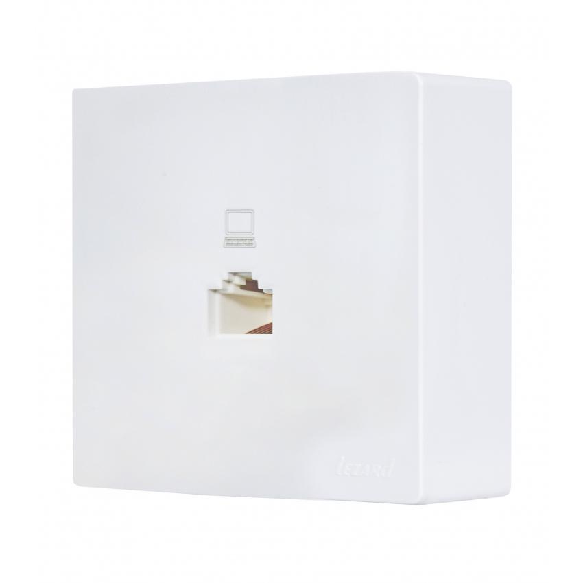 Розетка Lezard Leto комп'ютерна Білий (752-0200-139)