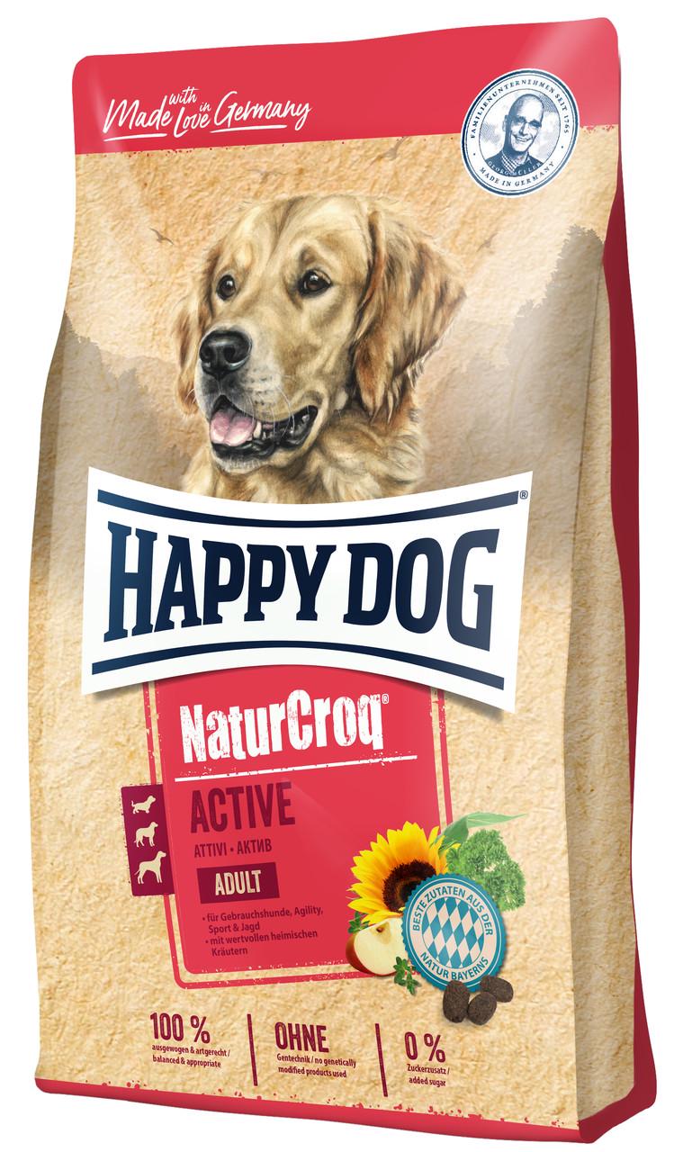 Корм сухий для собак із підвищеною потребою в енергії Happy Dog Naturcroq Active 15 кг (60530)
