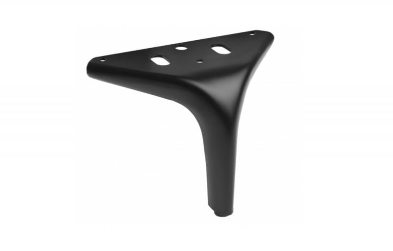 Ножка мебельная GTV STABILIS 120 мм Черный матовый Ножка мебельная GTV STABILIS 120 мм Черный матовый