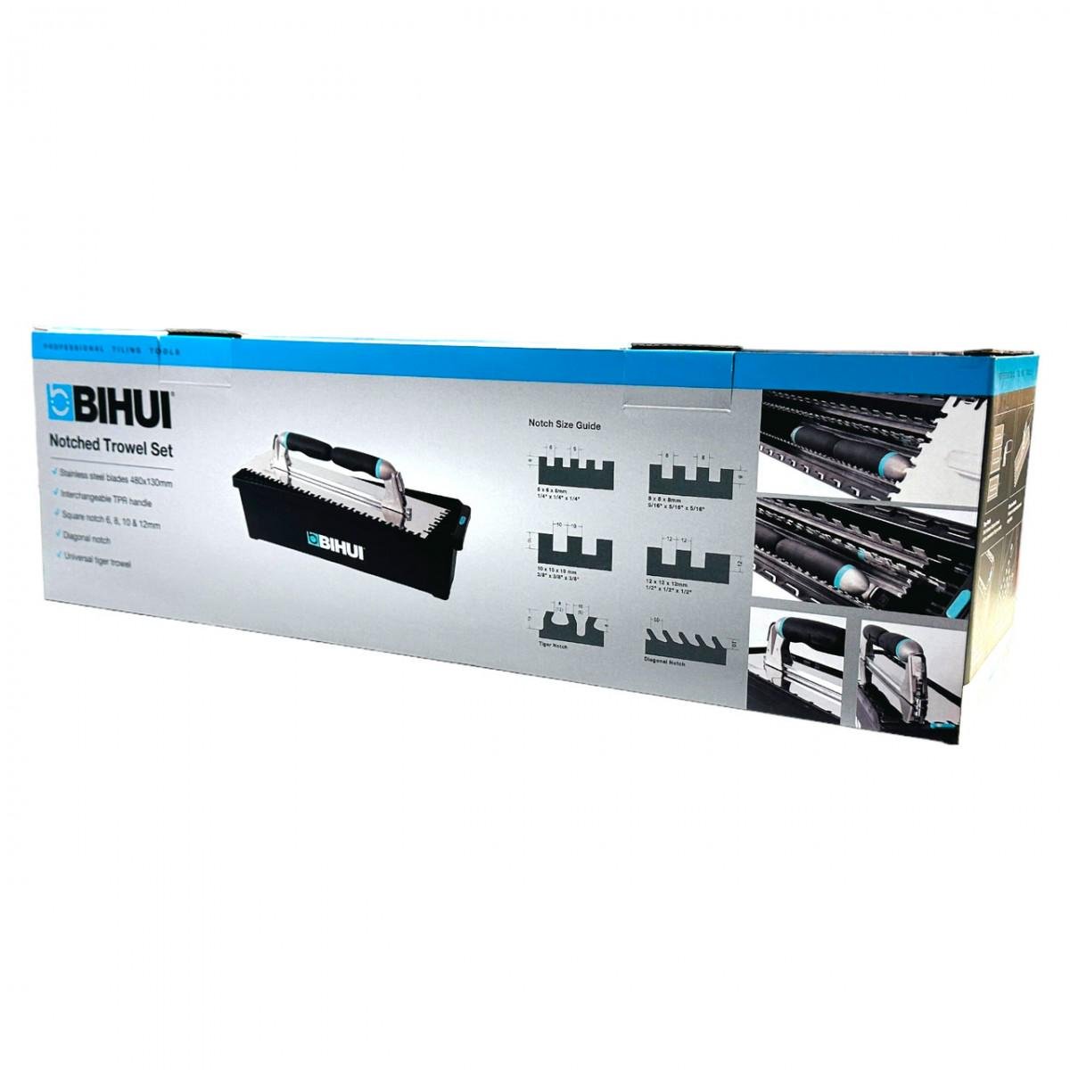 Набір шпателів BIHUI BIG Combo нержавіюча сталь 480х130 мм 9 пр. (PTSJK9) - фото 7 Набір шпателів BIHUI BIG Combo нержавіюча сталь 480х130 мм 9 пр. (PTSJK9) - фото 7
