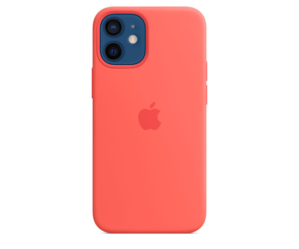 Чехол-накладка Silicone+MagSafe для Apple iPhone 12 Pro Max 13.Pink Citrus