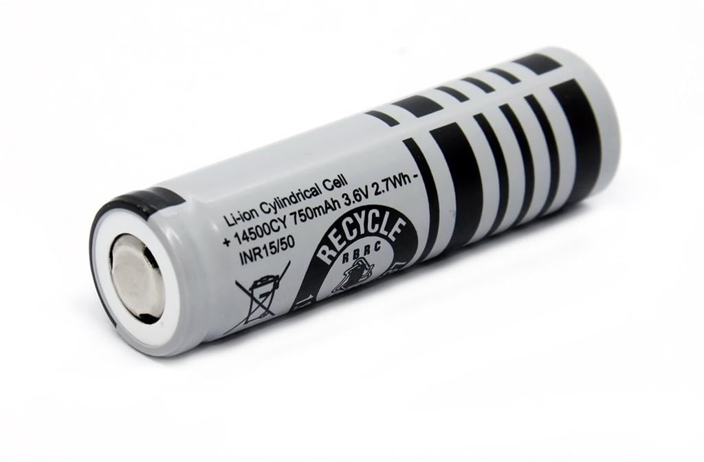 Акумулятор HighPower 14500 Li-Ion 14500CY 750 mAh 4,2/3,6/2,6V Gray (25993665) Акумулятор HighPower 14500 Li-Ion 14500CY 750 mAh 4,2/3,6/2,6V Gray (25993665)