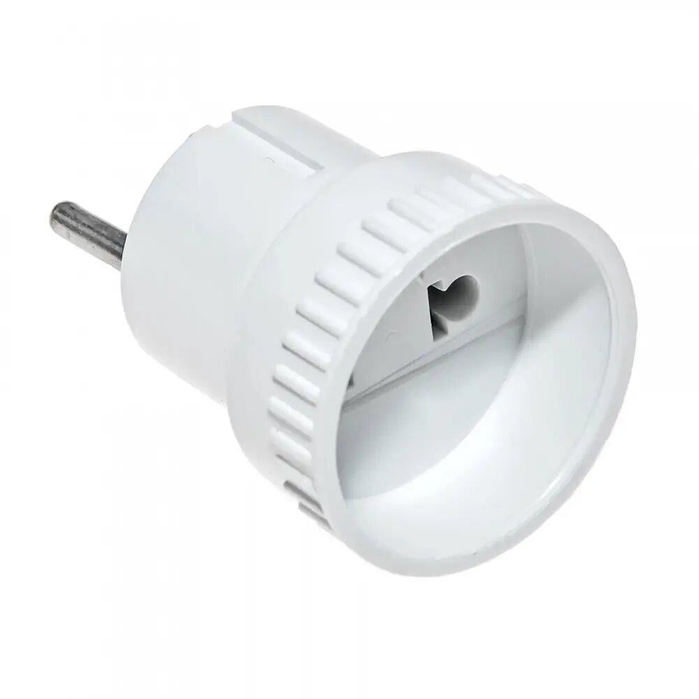 Перехідник мережевий Токер сов на євро/US Білий (2237264681)