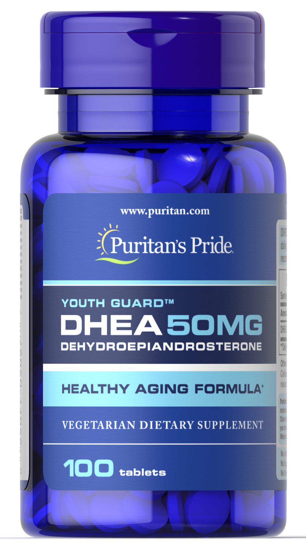 ДГЭА Puritan's Pride DHEA 50 мг 100 Tabs