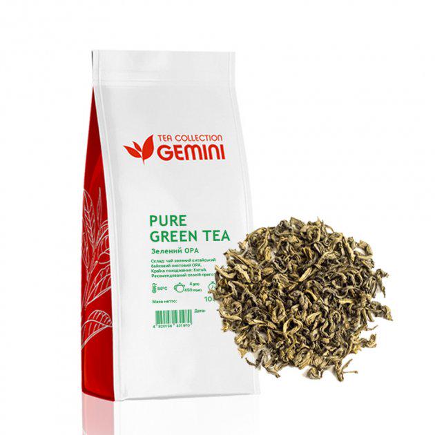 Чай зелений Gemini Tea Collection OPA Pure Green Tea 100 г (4820156431970)