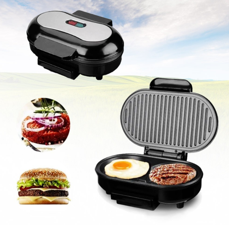 Гриль-котлетниця Hamburger Maker DSP з індикатором готовності та живлення 750 Вт (K1124-C) - фото 6