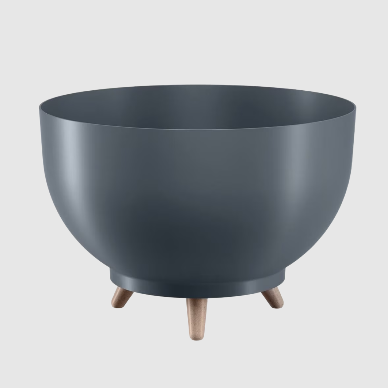 Вазон на ножках SATINA 30 см 7,6 л Антрацитовый (46735) Вазон на ножках SATINA 30 см 7,6 л Антрацитовый (46735)