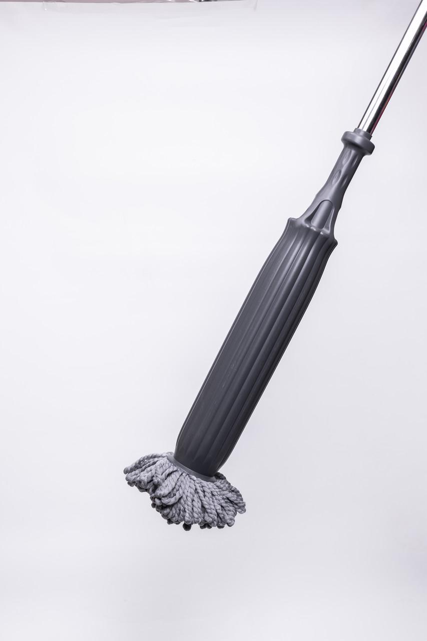 Швабра для миття підлоги універсальна кругла Синій (HP-35015-44) - фото 4