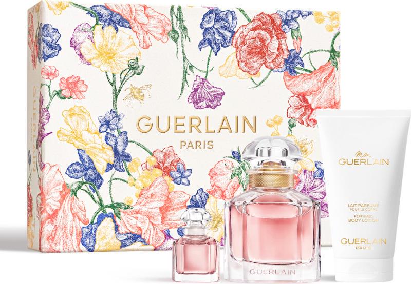 Подарунковий набір для жінок Guerlain Mon Guerlain парфумована вода 50 мл/мініатюра 5 мл та лосьйон для тіла 75 мл (375216)