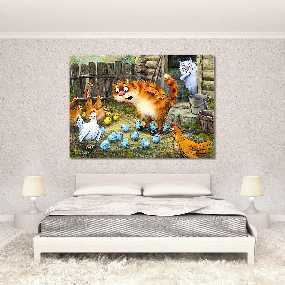 Модульная картина Наваждение 1 модуль 60x90 см