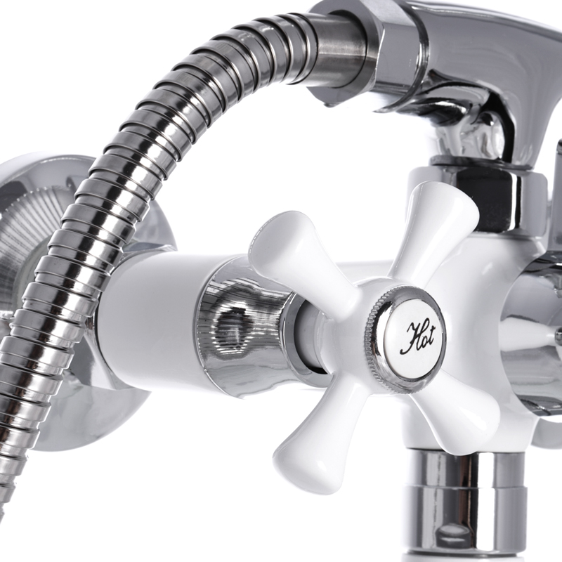 Смеситель для ванны Mixxus Omega 140 White (MI2768) - фото 2 Смеситель для ванны Mixxus Omega 140 White (MI2768) - фото 2