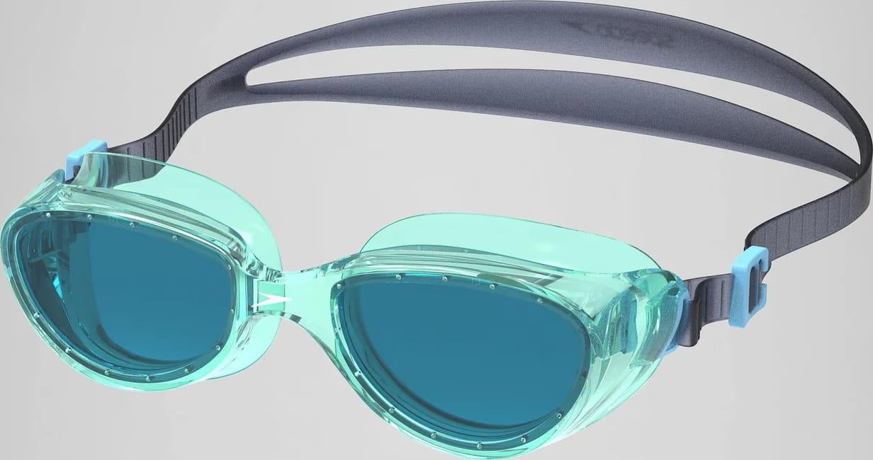 Окуляри для плавання Speedo FUTURA HYDRO One Size Зелений/Сірий (38099940)