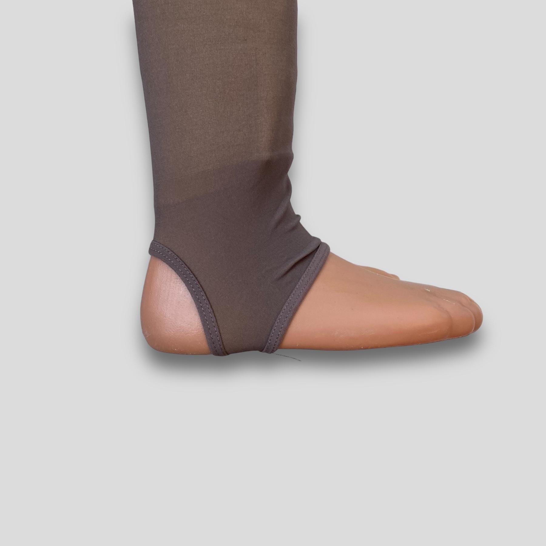 Лосины женские ШУГУАН с эффектом капрона 4XL Бежевый (F033) - фото 14