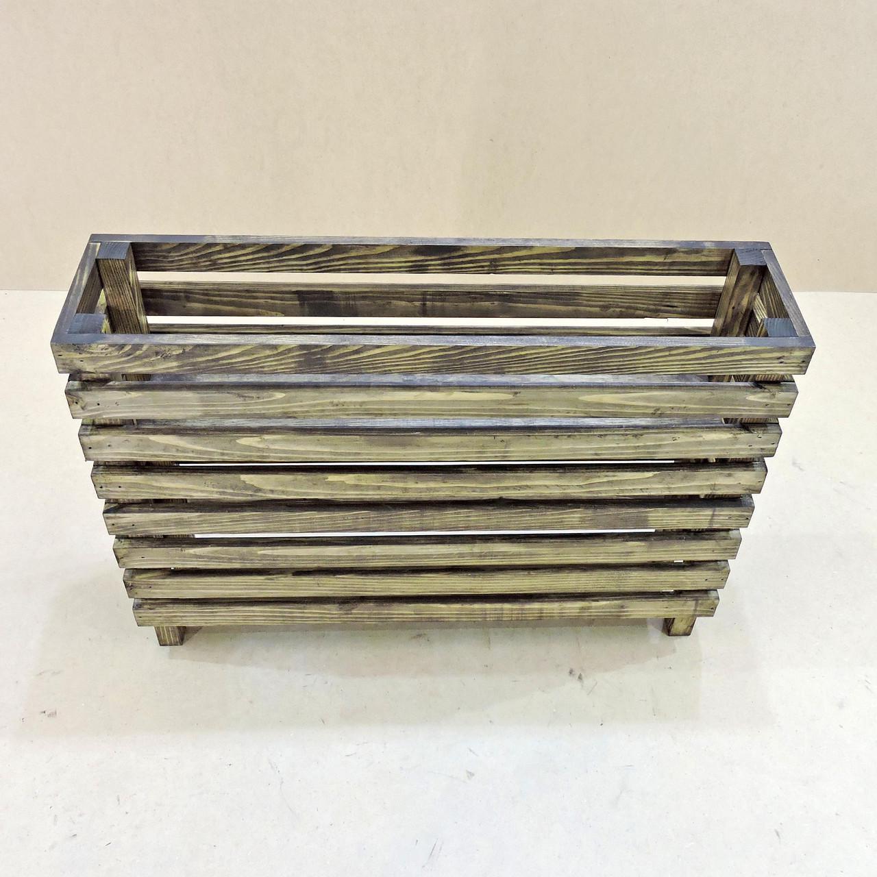 Кашпо на стійці з дерева Лахольм 75х22х55 см Моріон (КШС-7522551211) - фото 5 Кашпо на стійці з дерева Лахольм 75х22х55 см Моріон (КШС-7522551211) - фото 5