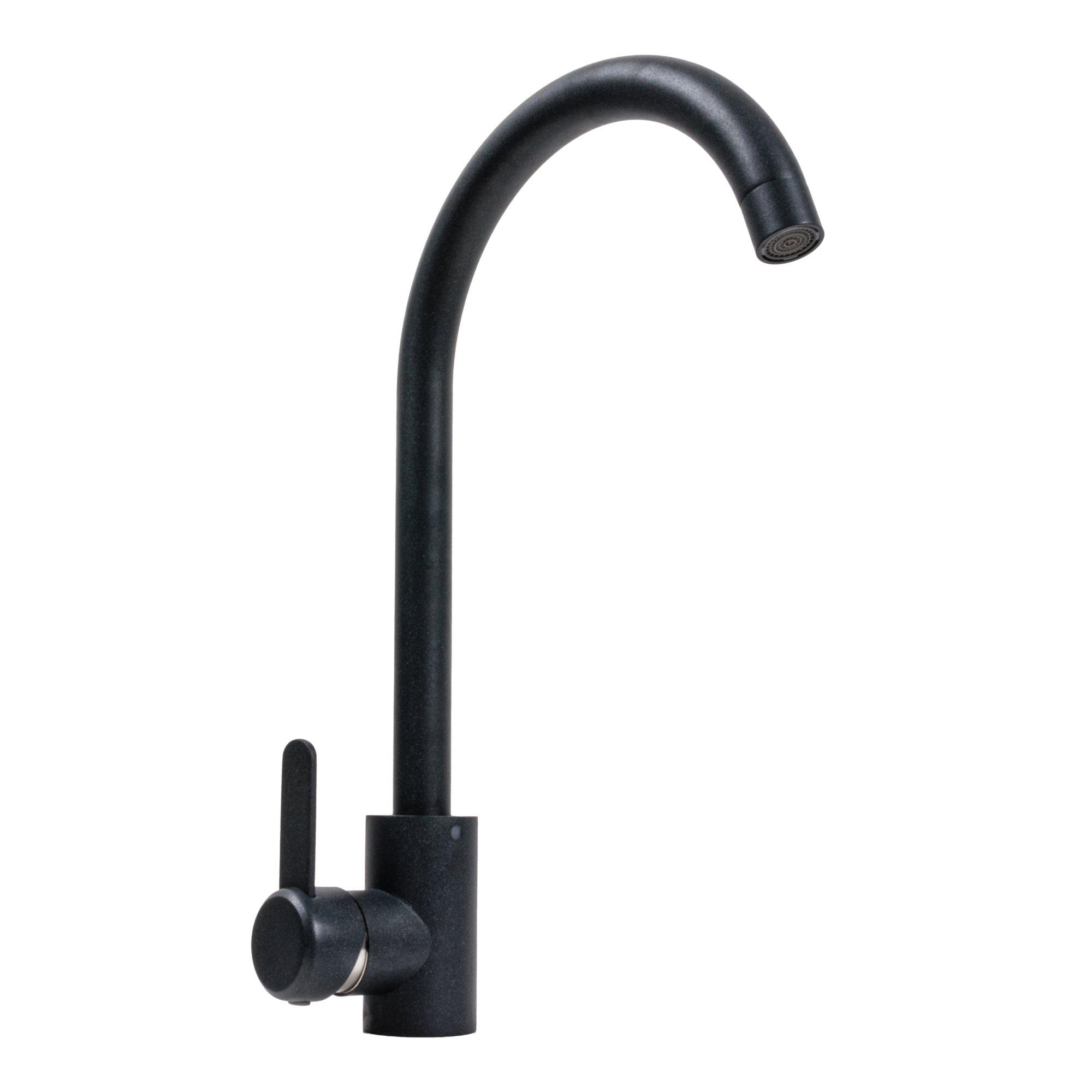 Смеситель кухонный Platinum 7990 NEST Антрацитовый Смеситель кухонный Platinum 7990 NEST Антрацитовый