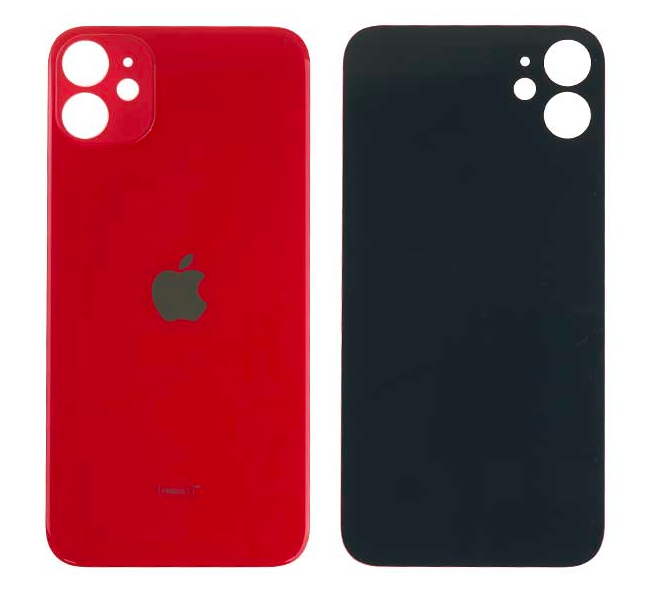 Стекло корпуса iPhone 11 Red (P632)