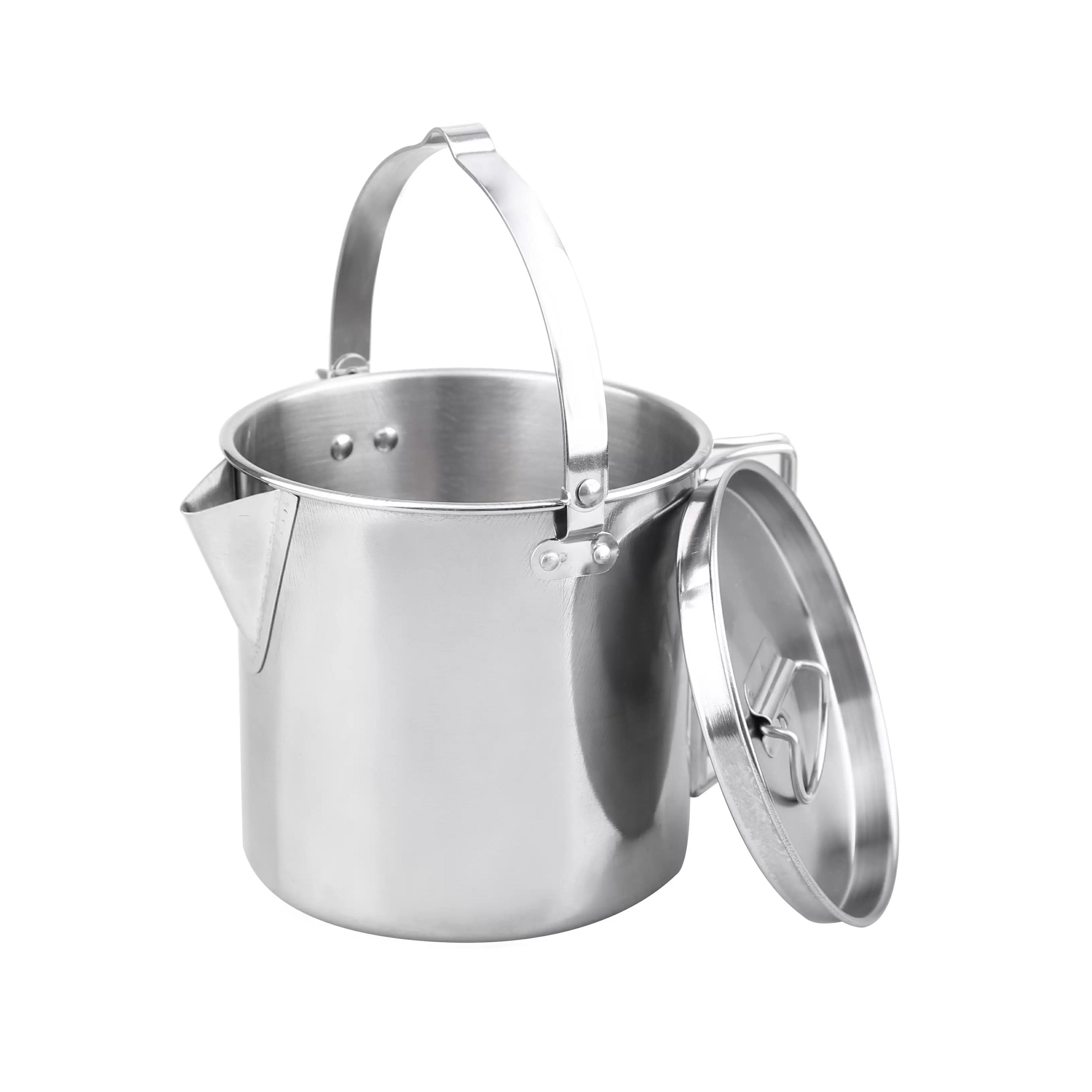 Чайник туристический Starcamp HX-SK02 Camping pot 1,2 л Steel (SC135) - фото 3