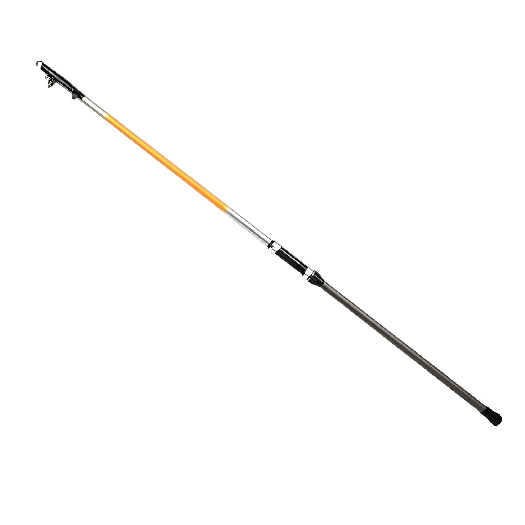 Удочка телескопическая Sams Fish Colored 6 м в сложенном 1,21 м Желтый с серебряным/Черный (SF24326-6)